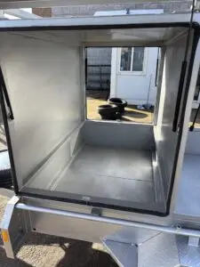 10x5 Tradesman Tradie Tandem Trailer 1/2 cage H-bars 2000kg ATM Galvanised