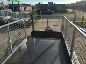 16x6 Lawn Mowing Tandem Trailer Cage trailer Australian Made Ramp