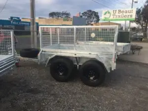 8x5 Tandem Trailer Off Road Heavy Duty 400mm Deep Side 2000kg ATM Australian made
