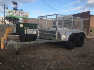 8x5 Tandem Trailer Off Road Heavy Duty 400mm Deep Side 2000kg ATM Australian made