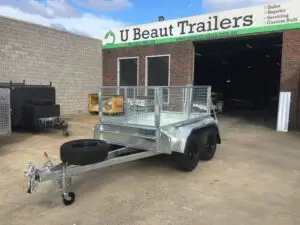 8x5 Tandem Trailer Off Road Heavy Duty 400mm Deep Side 2000kg ATM Australian made