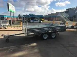 12×7 Flat Top Tandem Trailer 3500kg ATM 3.5 Ton