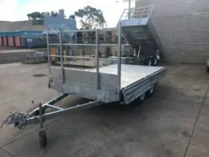 12×7 Flat Top Tandem Trailer 3500kg ATM 3.5 Ton