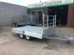12×7 Flat Top Tandem Trailer 3500kg ATM 3.5 Ton