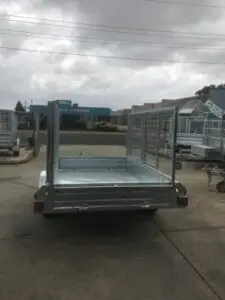 8×5 Single Axle Trailer 1500kg Galvanised Braked Heavy Duty