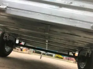 8×5 Single Axle Trailer 1500kg Galvanised Braked Heavy Duty