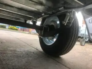8×5 Single Axle Trailer 1500kg Galvanised Braked Heavy Duty