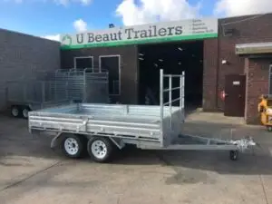 12×7 Flat Top Tandem Trailer 3500kg ATM 3.5 Ton