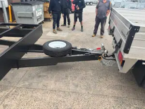 6000x2440mm Tri-axle Tiny House trailer 4500kg ATM