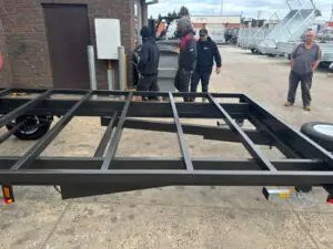 6000x2440mm Tri-axle Tiny House trailer 4500kg ATM