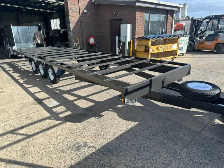 6000x2440mm Tri-axle Tiny House trailer 4500kg ATM
