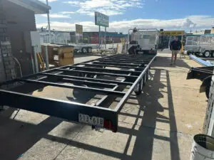 6000x2440mm Tri-axle Tiny House trailer 4500kg ATM