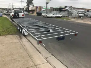 6000x2440mm Tri-axle Tiny House trailer 4500kg ATM