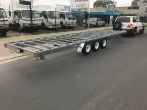 6000x2440mm Tri-axle Tiny House trailer 4500kg ATM