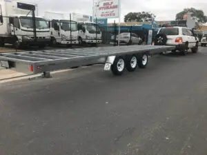 6000x2440mm Tri-axle Tiny House trailer 4500kg ATM