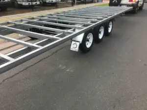 6000x2440mm Tri-axle Tiny House trailer 4500kg ATM